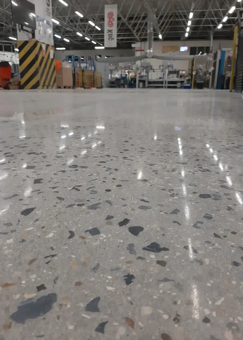 Diafloor parlatılmış beton zemin